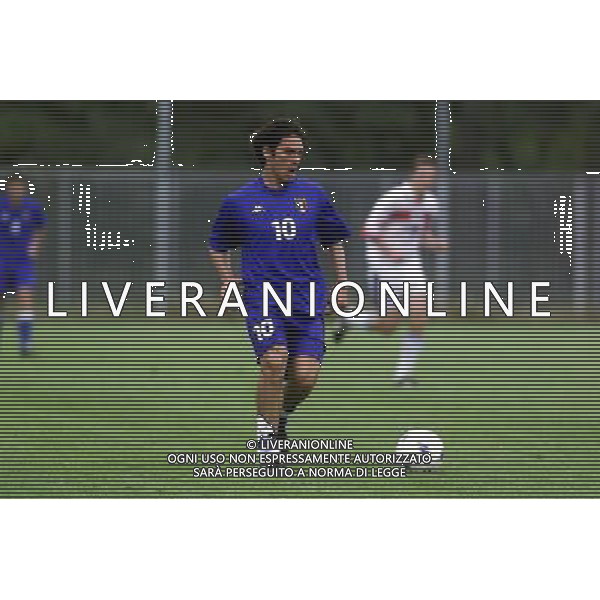 NAZIONALE UNDER 18-ANNO 2000 NELLA FOTO GAETANO D\'AGOSTINO AG ALDO LIVERANI SAS