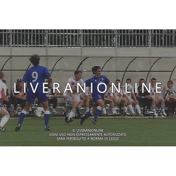 NAZIONALE UNDER 18-ANNO 2000 NELLA FOTO GAETANO D\'AGOSTINO AG ALDO LIVERANI SAS