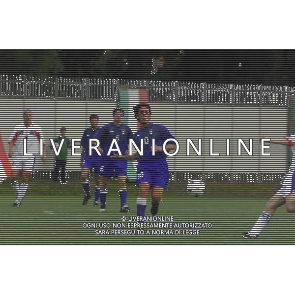 NAZIONALE UNDER 18-ANNO 2000 NELLA FOTO GAETANO D\'AGOSTINO AG ALDO LIVERANI SAS