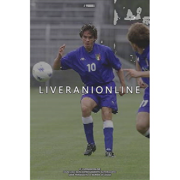NAZIONALE UNDER 18-ANNO 2000 NELLA FOTO GAETANO D\'AGOSTINO AG ALDO LIVERANI SAS