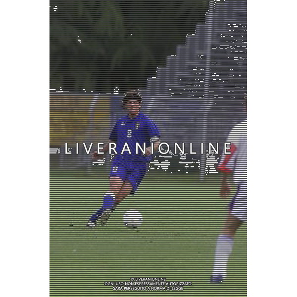 NAZIONALE UNDER 18-ANNO 2000 NELLA FOTO MASSIMO DONATI AG ALDO LIVERANI SAS