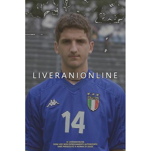 NAZIONALE UNDER 18-ANNO 2000 NELLA FOTO ALESSANDRO GAMBERINI AG ALDO LIVERANI SAS