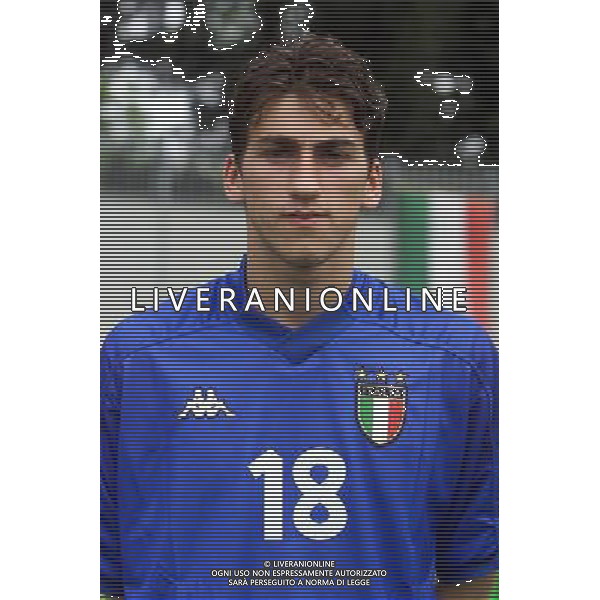 NAZIONALE UNDER 18-ANNO 2000 NELLA FOTO ANDREA GASBARRONI AG ALDO LIVERANI SAS