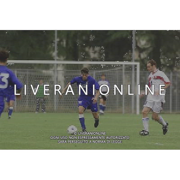 NAZIONALE UNDER 18-ANNO 2000 NELLA FOTO ANDREA GASBARRONI AG ALDO LIVERANI SAS