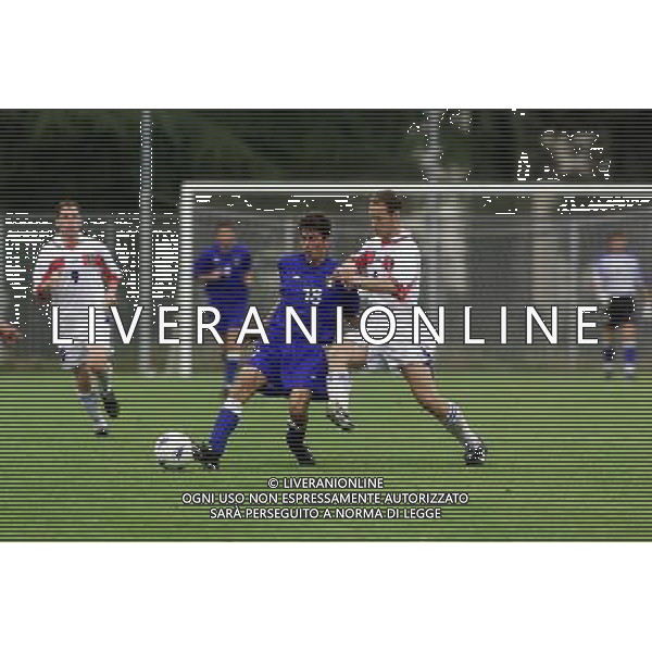 NAZIONALE UNDER 18-ANNO 2000 NELLA FOTO ANDREA GASBARRONI AG ALDO LIVERANI SAS