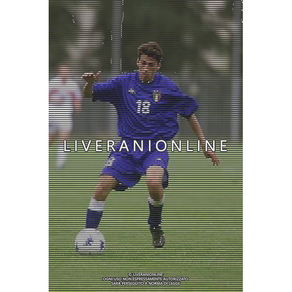 NAZIONALE UNDER 18-ANNO 2000 NELLA FOTO ANDREA GASBARRONI AG ALDO LIVERANI SAS