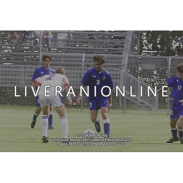 NAZIONALE UNDER 18-ANNO 2000 NELLA FOTO ALBERTO GILARDINO AG ALDO LIVERANI SAS