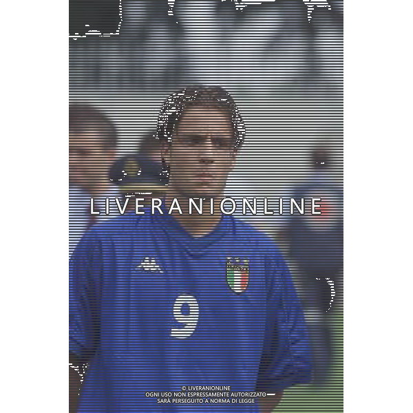 NAZIONALE UNDER 18-ANNO 2000 NELLA FOTO ALBERTO GILARDINO AG ALDO LIVERANI SAS