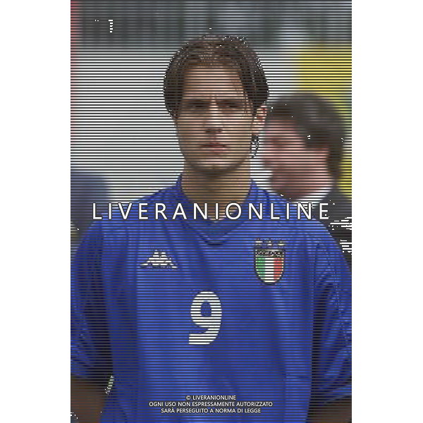 NAZIONALE UNDER 18-ANNO 2000 NELLA FOTO ALBERTO GILARDINO AG ALDO LIVERANI SAS