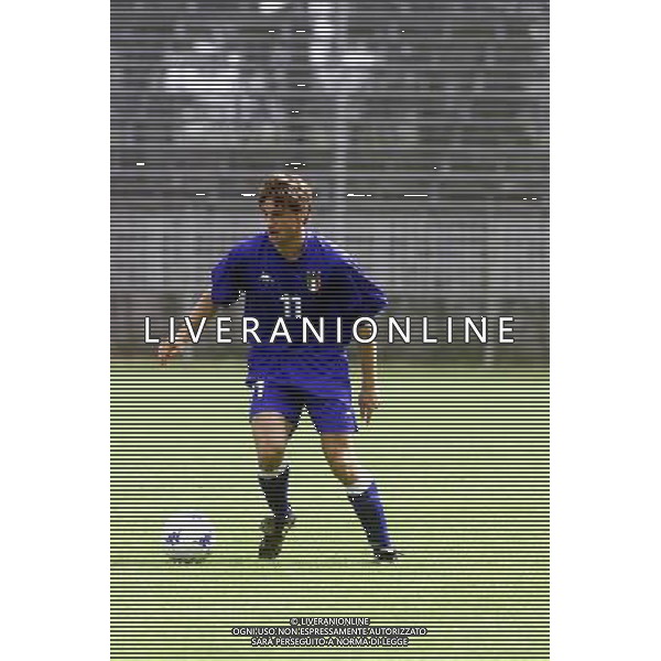 NAZIONALE UNDER 18-ANNO 2000 NELLA FOTO LUIGI LA VECCHIA AG ALDO LIVERANI SAS