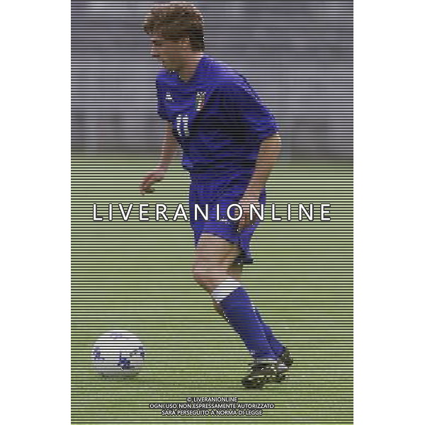 NAZIONALE UNDER 18-ANNO 2000 NELLA FOTO LUIGI LA VECCHIA AG ALDO LIVERANI SAS