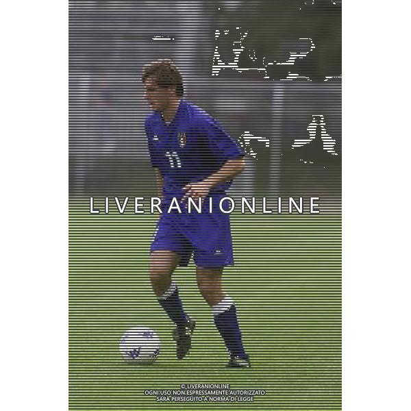 NAZIONALE UNDER 18-ANNO 2000 NELLA FOTO LUIGI LA VECCHIA AG ALDO LIVERANI SAS