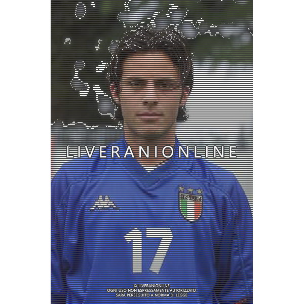 NAZIONALE UNDER 18-ANNO 2000 NELLA FOTO MESTO GIANDOMENICO AG ALDO LIVERANI SAS