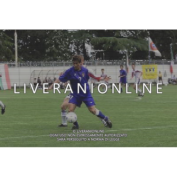 NAZIONALE UNDER 18-ANNO 2000 NELLA FOTO GIUSEPPE SCULLI AG ALDO LIVERANI SAS