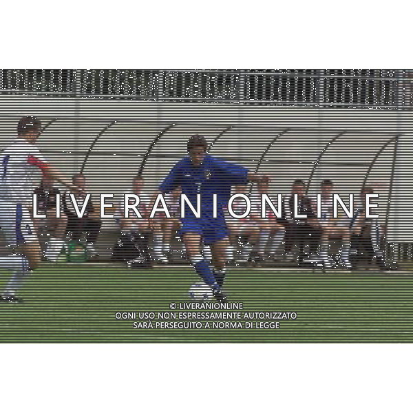 NAZIONALE UNDER 18-ANNO 2000 NELLA FOTO GIUSEPPE SCULLI AG ALDO LIVERANI SAS