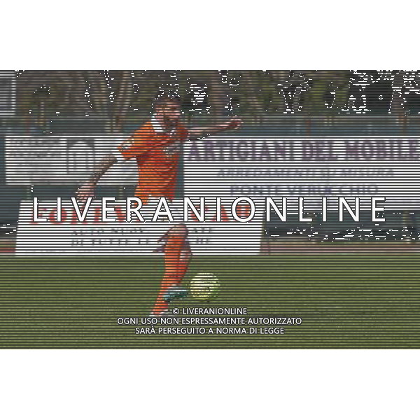 SANTARCANGELO vs PISTOIESE, Campionato di Calcio Lega Pro, Girone B, 21» giornata, 07/02/2016, nella foto: NICOLî ANTONELLI, IN AZIONE, ph.CLAUDIO ZAMAGNI/AGENZIA ALDO LIVERANI S.A.S.