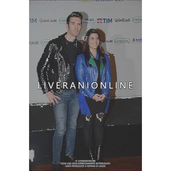 festival di Sanremo 2016 photocall DeboraIuvato Giovanni Caccamo nella foto:Debora Iuvato,Giovanni Caccamo Photocall 66mo Festival della canzone italiana SanRemo 12 febbraio 2016 NELLA FOTO Giovanni Caccamo e Deborah Iurato Â© Gazzaniga / AGENZIA ALDO LIVERANI SAS