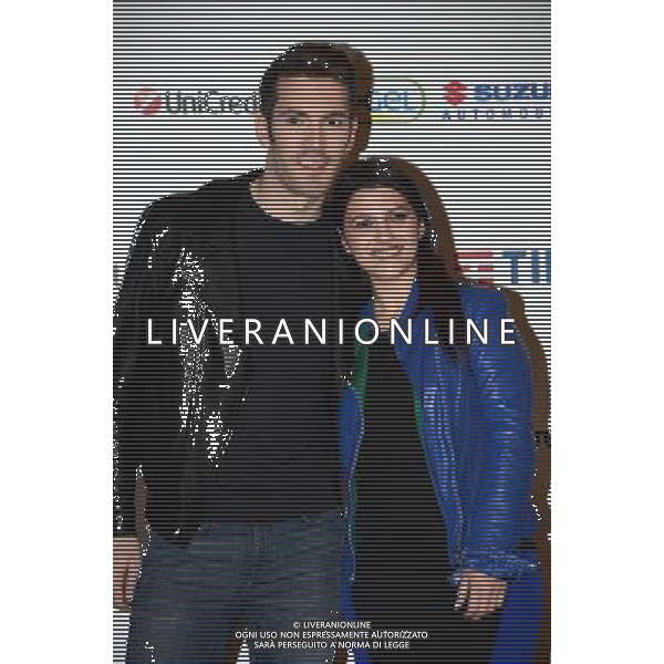 festival di Sanremo 2016 photocall DeboraIuvato Giovanni Caccamo nella foto:Debora Iuvato,Giovanni Caccamo Photocall 66mo Festival della canzone italiana SanRemo 12 febbraio 2016 NELLA FOTO Giovanni Caccamo e Deborah Iurato Â© Gazzaniga / AGENZIA ALDO LIVERANI SAS