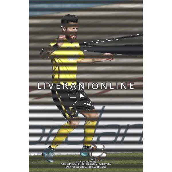 F.C. FORLí vs F.C.D. ALTOVICENTINO, Campionato di Calcio Serie D, Girone D, 26» giornata, 10/02/2016, nella foto: GRITTI MATTEO IN AZIONE, ph.CLAUDIO ZAMAGNI/AGENZIA ALDO LIVERANI S.A.S.