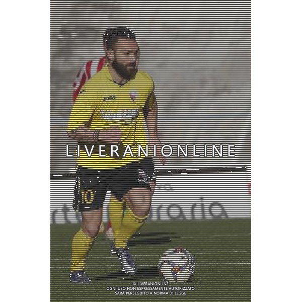 F.C. FORLí vs F.C.D. ALTOVICENTINO, Campionato di Calcio Serie D, Girone D, 26» giornata, 10/02/2016, nella foto: PELUSO MAURIZIO IN AZIONE, ph.CLAUDIO ZAMAGNI/AGENZIA ALDO LIVERANI S.A.S.
