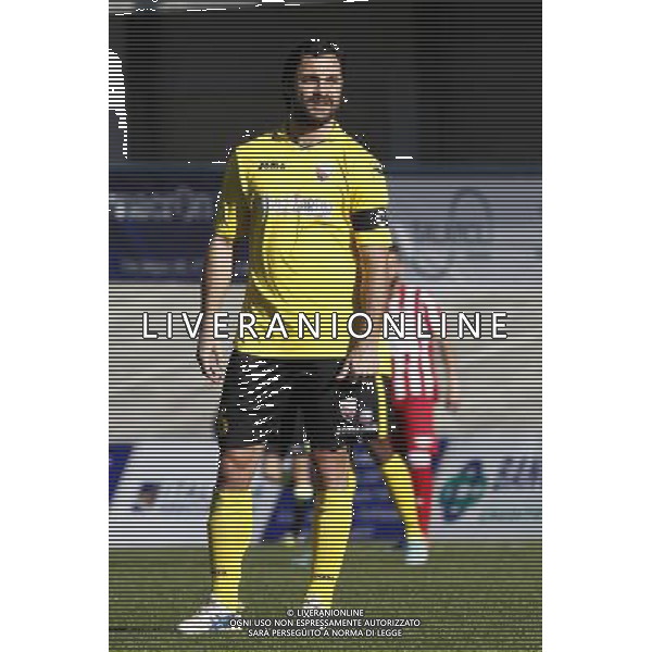 F.C. FORLí vs F.C.D. ALTOVICENTINO, Campionato di Calcio Serie D, Girone D, 26» giornata, 10/02/2016, nella foto: IL CAPITANO PERNA ARMANDO, ph.CLAUDIO ZAMAGNI/AGENZIA ALDO LIVERANI S.A.S.