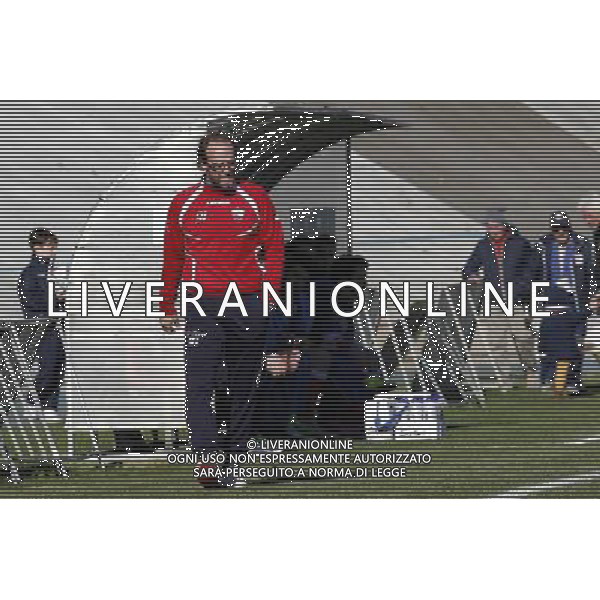 F.C. FORLí vs F.C.D. ALTOVICENTINO, Campionato di Calcio Serie D, Girone D, 26» giornata, 10/02/2016, nella foto: L\'ALLENATORE MAURO ZIRONELLI, PENSIEROSO, ph.CLAUDIO ZAMAGNI/AGENZIA ALDO LIVERANI S.A.S.