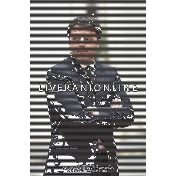 Roma - 12.02.2016 - Palazzo Chigi - Il Presidente del Consiglio dei Ministri Matteo Renzi incontra il cancelliere austriaco Werner Faymann - nella foto: Matteo Renzi / Ph. Corradetti - Ag. Aldo Liverani Sas
