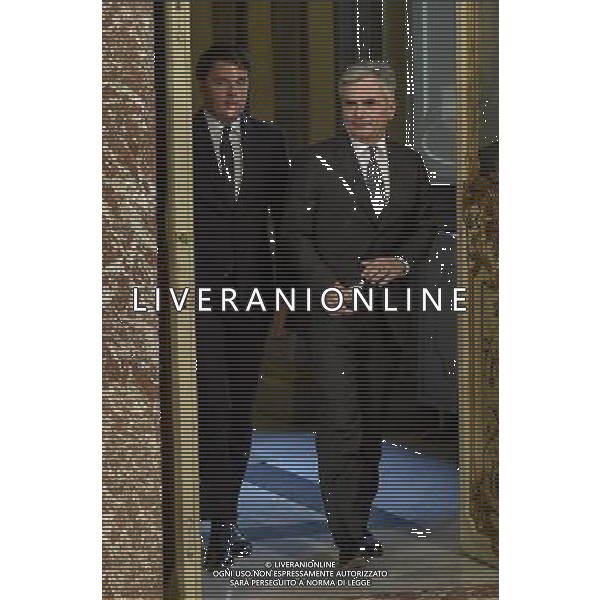 Roma - 12.02.2016 - Palazzo Chigi - Il Presidente del Consiglio dei Ministri Matteo Renzi incontra il cancelliere austriaco Werner Faymann - nella foto: Matteo Renzi e Werner Faymann / Ph. Corradetti - Ag. Aldo Liverani Sas