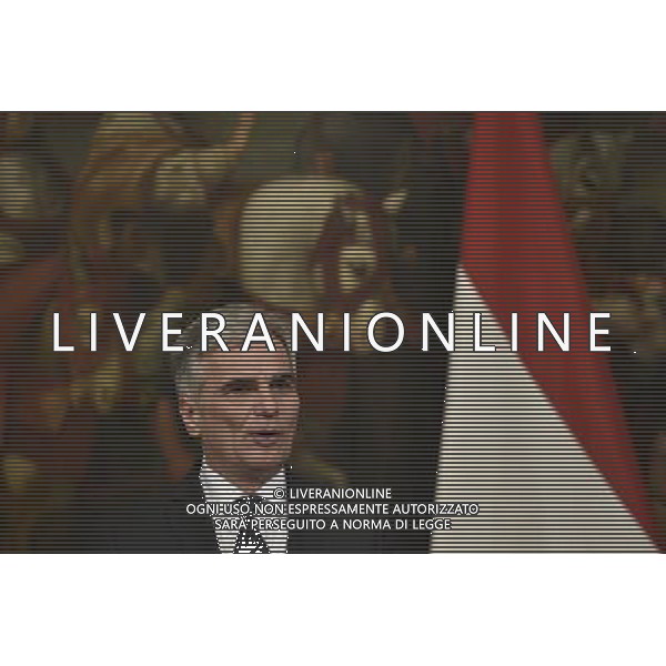 Roma - 12.02.2016 - Palazzo Chigi - Il Presidente del Consiglio dei Ministri Matteo Renzi incontra il cancelliere austriaco Werner Faymann - nella foto: Werner Faymann / Ph. Corradetti - Ag. Aldo Liverani Sas