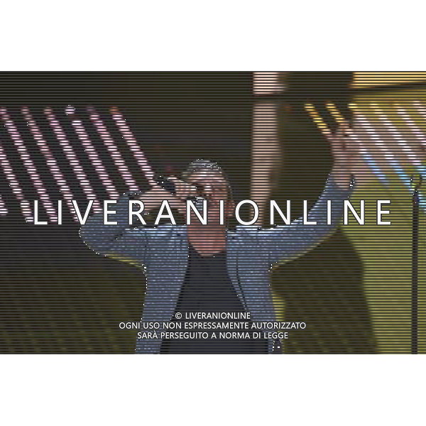 QUARTA SERATA 66mo FESTIVAL DELLA CANZONE ITALIANA DI SANREMO 12 FEBBRAIO 2016 nella foto FRANCESCO GABBANI ©Gazzaniga / AGENZIA ALDO LIVERANI SAS 