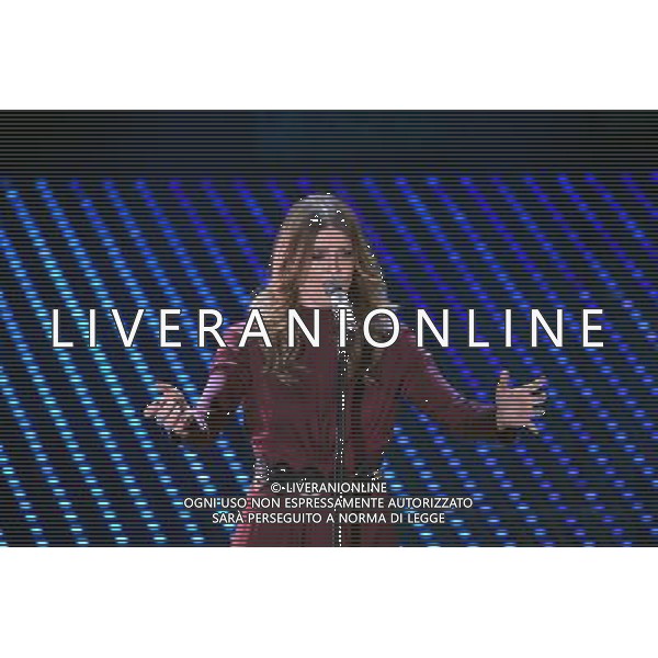 QUARTA SERATA 66mo FESTIVAL DELLA CANZONE ITALIANA DI SANREMO 12 FEBBRAIO 2016 nella foto IRENE FORNACIARI ©Gazzaniga / AGENZIA ALDO LIVERANI SAS 