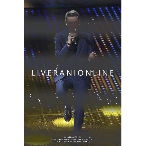 QUARTA SERATA 66mo FESTIVAL DELLA CANZONE ITALIANA DI SANREMO 12 FEBBRAIO 2016 nella foto GIOVANNI CACCAMO ©Gazzaniga / AGENZIA ALDO LIVERANI SAS 