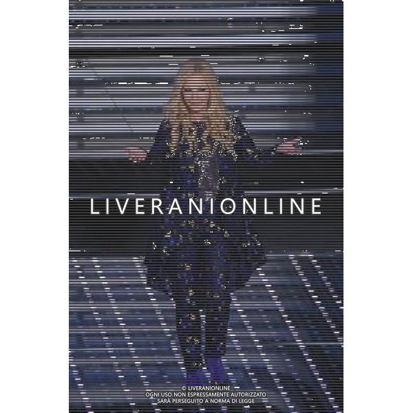 QUARTA SERATA 66mo FESTIVAL DELLA CANZONE ITALIANA DI SANREMO 12 FEBBRAIO 2016 nella foto PATTY PRAVO ©Gazzaniga / AGENZIA ALDO LIVERANI SAS 