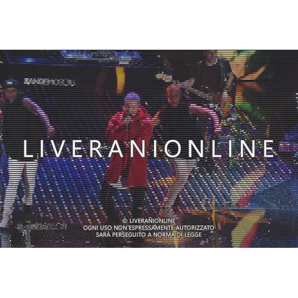 QUARTA SERATA 66mo FESTIVAL DELLA CANZONE ITALIANA DI SANREMO 12 FEBBRAIO 2016 nella foto J BALVIN ©Gazzaniga / AGENZIA ALDO LIVERANI SAS 
