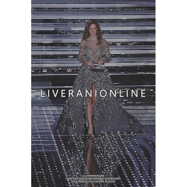 QUINTA ED ULTIMA SERATA 66mo FESTIVAL DELLA CANZONE ITALIANA DI SANREMO 13 FEBBRAIO 2016 NELLA FOTO MADALINA GHENEA ©Gazzaniga / AGENZIA ALDO LIVERANI SAS 