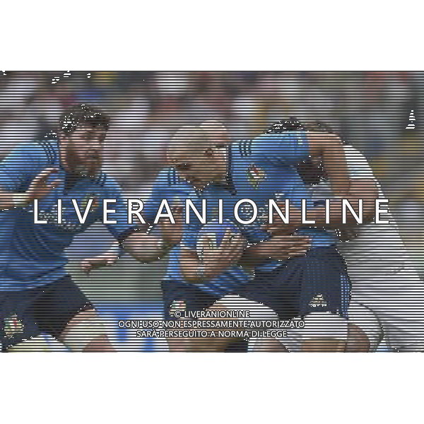 RBS 6 Nazioni Rugby 2016 2 giornata - Italia vs Inghilterra - Roma - 14.02.2016 - Stadio Olimpico - nella foto: Mattia Bellini / Ph. Corradetti - Ag. Aldo Liverani sas