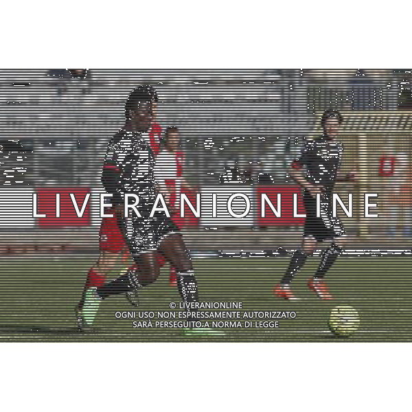 RIMINI vs ROBUR SIENA, Campionato di Calcio Lega Pro, Girone B, 22» giornata, 14/02/2016, nella foto: BEYE IN AZIONE, ph.CLAUDIO ZAMAGNI/AGENZIA ALDO LIVERANI S.A.S.