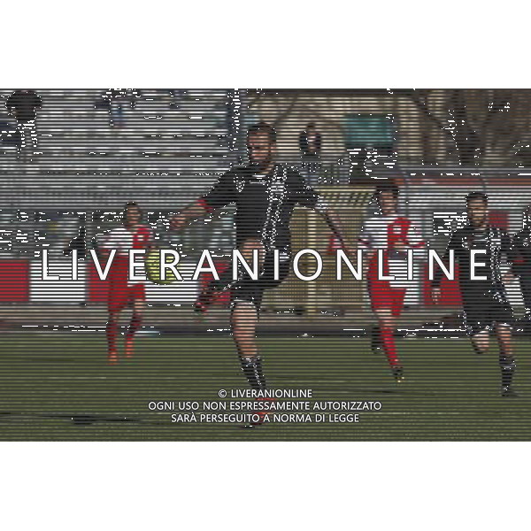 RIMINI vs ROBUR SIENA, Campionato di Calcio Lega Pro, Girone B, 22» giornata, 14/02/2016, nella foto: PORTANOVA, IN AZIONE, ph.CLAUDIO ZAMAGNI/AGENZIA ALDO LIVERANI S.A.S.