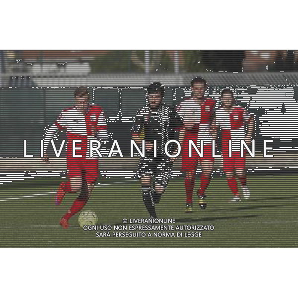 RIMINI vs ROBUR SIENA, Campionato di Calcio Lega Pro, Girone B, 22» giornata, 14/02/2016, nella foto: BORON, MARCA L\'ATTACCO DEL RIMINI, ph.CLAUDIO ZAMAGNI/AGENZIA ALDO LIVERANI S.A.S.