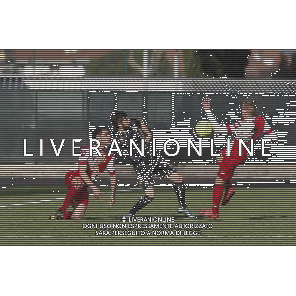 RIMINI vs ROBUR SIENA, Campionato di Calcio Lega Pro, Girone B, 22» giornata, 14/02/2016, nella foto: MINOTTI E ALBERTINI, ph.CLAUDIO ZAMAGNI/AGENZIA ALDO LIVERANI S.A.S.