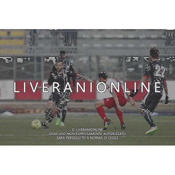 RIMINI vs ROBUR SIENA, Campionato di Calcio Lega Pro, Girone B, 22» giornata, 14/02/2016, nella foto: BURRAI IN ATTACCO, ph.CLAUDIO ZAMAGNI/AGENZIA ALDO LIVERANI S.A.S.