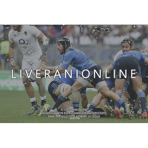 RBS 6 Nazioni Rugby 2016 2 giornata - Italia vs Inghilterra - Roma - 14.02.2016 - Stadio Olimpico - nella foto: Edoardo Gori / Ph. Corradetti - Ag. Aldo Liverani sas
