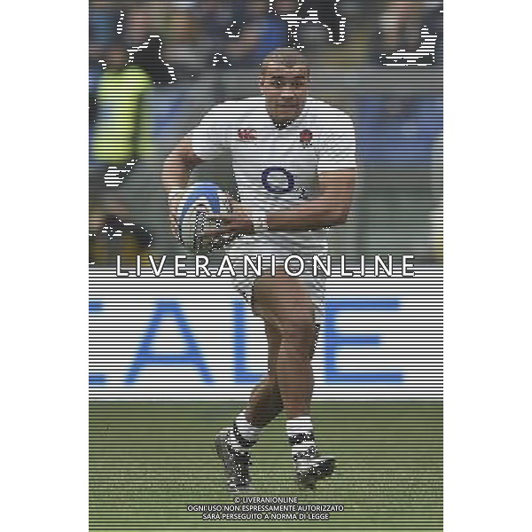 RBS 6 Nazioni Rugby 2016 2 giornata - Italia vs Inghilterra - Roma - 14.02.2016 - Stadio Olimpico - nella foto: Jonathan Joseph / Ph. Corradetti - Ag. Aldo Liverani sas