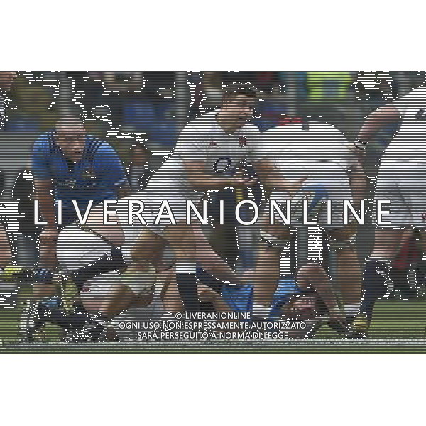 RBS 6 Nazioni Rugby 2016 2 giornata - Italia vs Inghilterra - Roma - 14.02.2016 - Stadio Olimpico - nella foto: Ben Youngs / Ph. Corradetti - Ag. Aldo Liverani sas