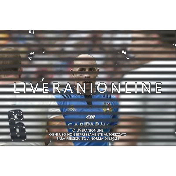 RBS 6 Nazioni Rugby 2016 2 giornata - Italia vs Inghilterra - Roma - 14.02.2016 - Stadio Olimpico - nella foto: Sergio Parisse / Ph. Corradetti - Ag. Aldo Liverani sas