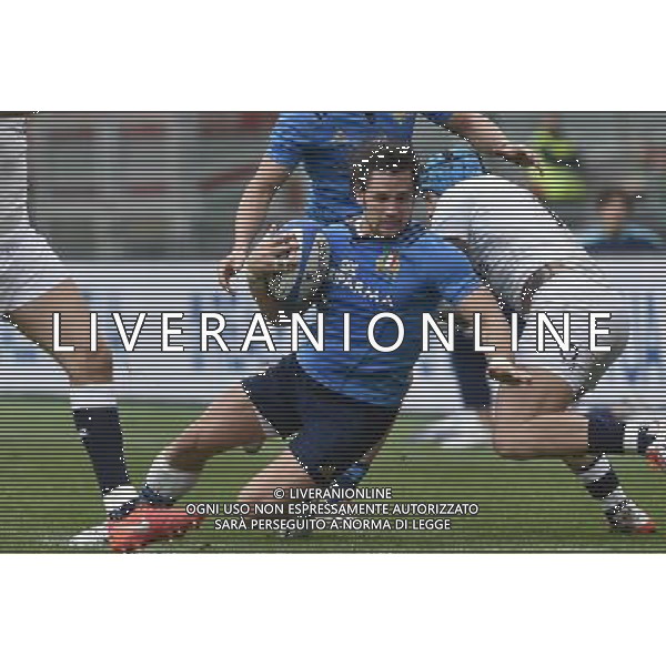 RBS 6 Nazioni Rugby 2016 2 giornata - Italia vs Inghilterra - Roma - 14.02.2016 - Stadio Olimpico - nella foto: Michele Campagnaro / Ph. Corradetti - Ag. Aldo Liverani sas