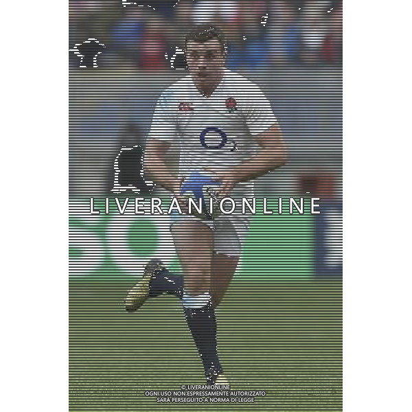 RBS 6 Nazioni Rugby 2016 2 giornata - Italia vs Inghilterra - Roma - 14.02.2016 - Stadio Olimpico - nella foto: George Ford / Ph. Corradetti - Ag. Aldo Liverani sas