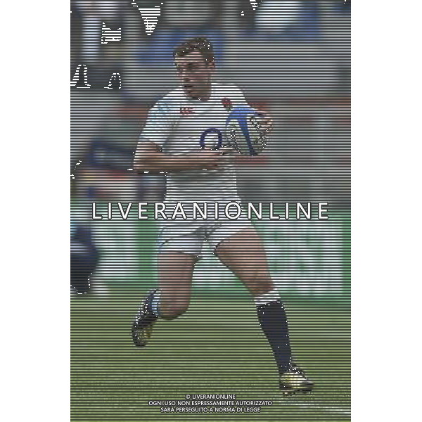 RBS 6 Nazioni Rugby 2016 2 giornata - Italia vs Inghilterra - Roma - 14.02.2016 - Stadio Olimpico - nella foto: George Ford / Ph. Corradetti - Ag. Aldo Liverani sas