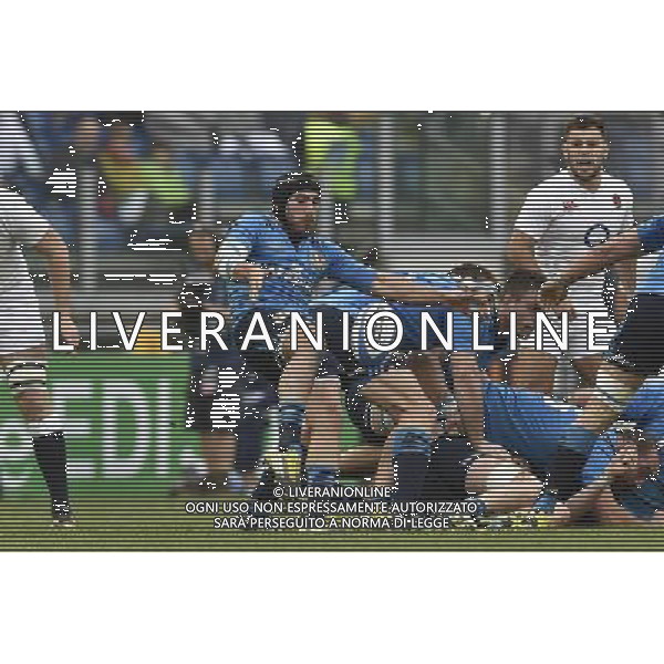 RBS 6 Nazioni Rugby 2016 2 giornata - Italia vs Inghilterra - Roma - 14.02.2016 - Stadio Olimpico - nella foto: Edoardo Gori / Ph. Corradetti - Ag. Aldo Liverani sas