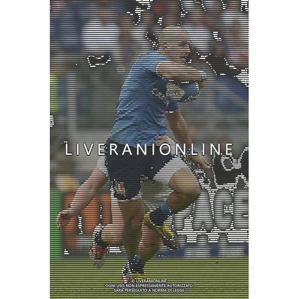 RBS 6 Nazioni Rugby 2016 2 giornata - Italia vs Inghilterra - Roma - 14.02.2016 - Stadio Olimpico - nella foto: Mattia Bellini / Ph. Corradetti - Ag. Aldo Liverani sas